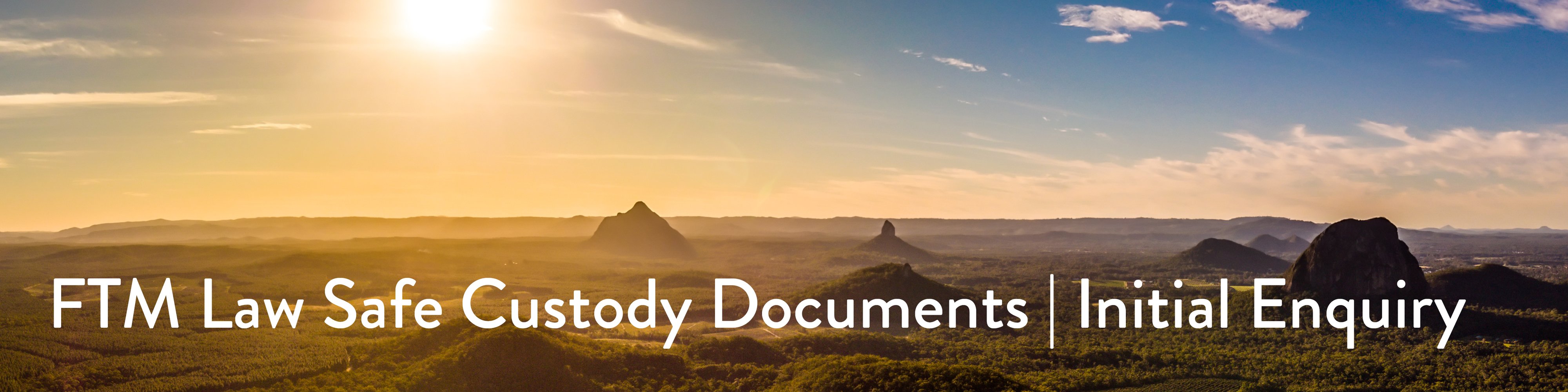 Argon Law FTM Law Safe Custody Documents